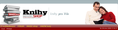 Nový vzhled www.Knihy.magic-shop.cz